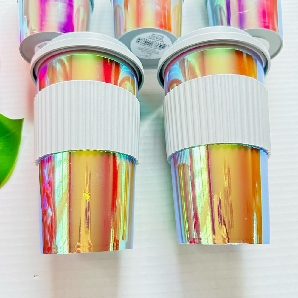 Mainstays 18oz To Go Cup- Rust Iridescent - 5 CUPS NEW - Picture 4 of 11